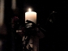 lit candle at candlelight 2010